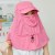 2020 Women's Korean-Style Stylish and Versatile Sun Hat Sun Protection Face Cover Dual-Use Sun Hat White Shawl Set