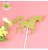 High Quality Foreign Trade Bright Unicorn Cake Insert Flag Cake Insert Sign Birthday Party Inserts Dessert Bar Layout