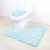 European and American Simple Nest Bee Thin Flannel 8mm Bathroom Absorbent Non-Slip Carpet Floor Mat Toilet Three-Piece Carpet