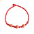 Zodiac Year Hand-Woven Little Red Rope Bracelet Men and Women Couple Symbol Simple Red Rope Hand Strap