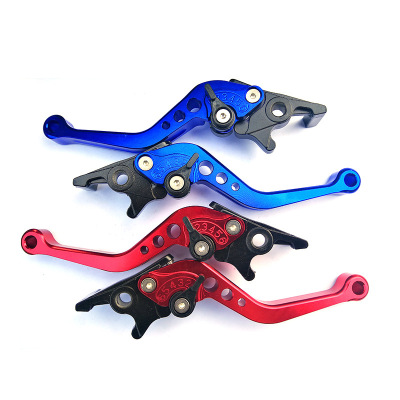 6063 Aluminum Alloy Motorcycle Accessories Modified CNC Horn Brake Handle Brake Lever (Front and Rear Double Disc)