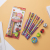 Cartoon Pencil Eraser Pencil Sharpener Set Student Opening Season 61 Prize Foreign Trade Wholesale Suction Card Set