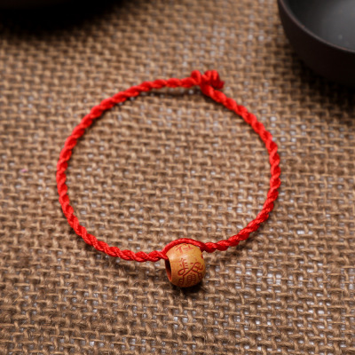 Hot Gifts Red Rope Bracelet Creative Style Yiwu Small Commodity Hot Gifts Small Gifts Red Rope