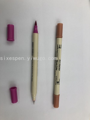 12-Color Double-Headed Signature Pen. Marker Pen, Permanent Marker