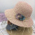 2020 Women's Summer New Straw Hat Travel Vacation Sun-Shade Beach Hat Sun Protection Little Daisy Flower Sun Hat