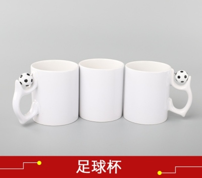 New Mug Football Cup World Cup Thermal Transfer Ceramic Water Cup Creative Blank Sublimation Coated Cup