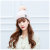 New Autumn and Winter Fashion Hat Women's Korean-Style Winter Cute Letters Knitted Hat Outdoor Keep Warm Hat Wholesale