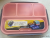 H114-SM6253 Independent Plastic Four-Grid Lunch Box Lunch Box Fashion Independent Sealed Lunch Box