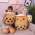 Foreign Trade Manufacturers Customize Creative Milk Tea Cup Plush Toy Pillow Cute Doll Bubble Milk Tea Cup Cushion Doll