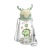 New Summer Cartoon Drinking Cup Children's Large Capacity Antlers Plastic Cup Students Go out Cup with Straw Gifts