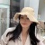 Japanese Burrs Cloth Cap Simple Casual Fisherman Hat Fashion Bucket Hat Artistic All-Matching Hat Summer Lady