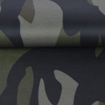 Oxford Fabric Camouflage Waterproof Fabric PVC Coating Raincoat Fabric Sunshade Camouflage Fabric