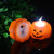 Halloween Pumpkin Lamp Ghost Festival Decoration Props Glowing Night Lights Candle Storm Lantern