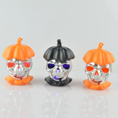 Halloween Light Hollow Skull Small Lantern Pumpkin Lamp New