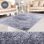 Korean Bright Silk Carpet Thickened and Densely Woven South Korean Silk Bright Silk Carpet Living Room Coffee Table Bedroom Bedside Full Carpet