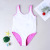 New Summer Children's Swimsuit Cartoon Unicorn One-Piece Girl Children Hot Spring Swimsuit Bikini