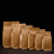 Factory in Stock Tea Dried Fruit Doypack Food Packaging Bag Logo Translucent Kraft Paper Yin and Yang Ziplock Bag