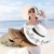 Seaside Sun Hat Internet Celebrity Straw Hat Women's Travel Fresh Vacation Sun Hat Travel Sun-Proof Beach Hat