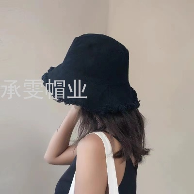 Japanese Burrs Cloth Cap Simple Casual Fisherman Hat Fashion Bucket Hat Artistic All-Matching Hat Summer Lady