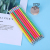 12 PCs Strip Eraser Pencil Student Writing Implement