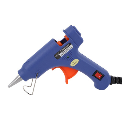 Factory Wholesale 20W Household Hot Melt Glue Gun Stable Glue Discharge Small and Convenient Storage Applicable Home Finishing Tools