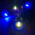 Round Fish Tank Led Waterproof Lamp Diving Wax Colorful Electric Candle Lamp