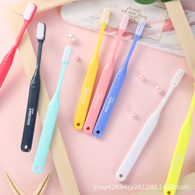 Factory Customized Soft-Bristle Toothbrush Toothbrush Adult Toothbrush Children's Toothbrush Can Be Customized OEM
