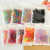 Bagged Color Disposable Rubber Band High Elastic Strong Pull Constantly Rubber Band Girls' Hair Band Basic Hair Accessories