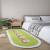 Cashmere-like Household Bedroom Bedside Blanket Living Room Balcony Cartoon Carpet Absorbent Floor Mat