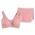 Underwear Small Breasts Lady's Special Nana Ouyang Same Style Large Powder Box Seamless Nursing Underwear Women's Bra Set