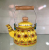 Wooden Handle Enamel Kettle Thickened Teapot Export Middle East 1.5L Tea Brewing Pot Kettle