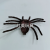New Pure Black Flat Belly Spider Simulation Insect Trick Funny Expandable Material Toy Capsule Toy Blind Box Accessories Gift Manufacturer