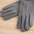 Winter Simple Fleece-Lined Thickened Driving Men's Riding Gloves Five-Finger Wool Blended Touch Screen Warm Gloves