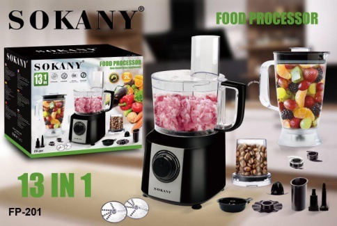 cross-border sokany201 household multi-function juicer juice residue separation stainless steel automatic juicer