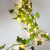 Amazon Led Outdoor Courtyard Decorative Lights New 2025 Lamp Beads Solar-Powered String Lights Maple Leaf Green Rattan Lights