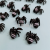 New Black Expandable Material Monochrome Small Spider Simulation Whole Insect Capsule Toy Blind Box Accessories Gift Factory Hot