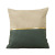 Faux Leather Two-Color Pillow Modern Minimalist Sofa Cushion Square Bedroom Bedside Throw Pillowcase without Core
