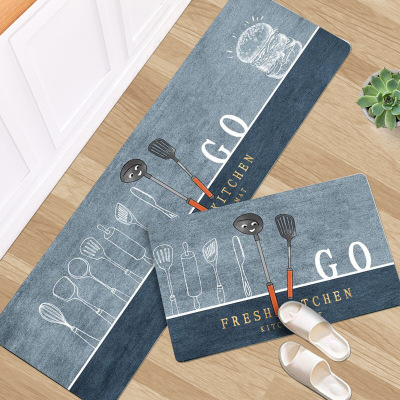 Kitchen Two-Piece Floor Mat