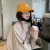 Korean Style Baseball Cap Washed Cotton Face-Looking Small Peaked Cap Female R-Stick Ball Cap Spring and Summer Hat Female Early Spring Style