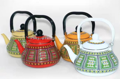 2.1L Enamel Kettle Kettle Color Decal Kettle Saudi Kettle