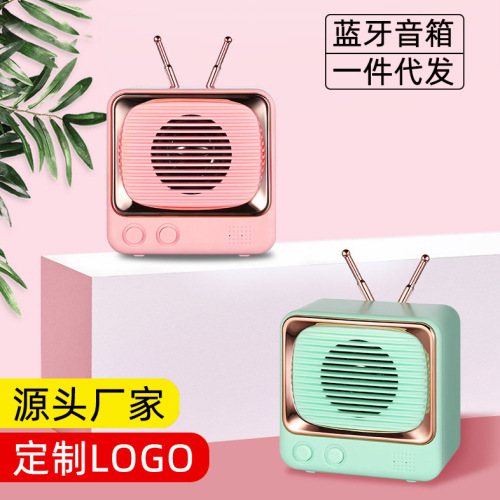 new retro bluetooth speaker mini portable creative gift portable speaker mini speaker wireless radio