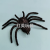 New Pure Black Flat Belly Spider Simulation Insect Trick Funny Expandable Material Toy Capsule Toy Blind Box Accessories Gift Manufacturer