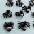 New Black Expandable Material Monochrome Small Spider Simulation Whole Insect Capsule Toy Blind Box Accessories Gift Factory Hot