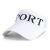 Spring and Summer Letters Fashion Sports Outdoor Leisure Knitted Topless Hat Korean Style Sun Hat Baseball Cap for Women