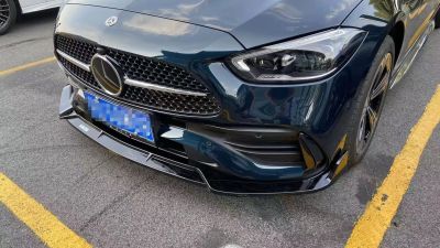 2022 New Benz C- Class C260l Front Shovel Special New C200l Exterior Decorative Parts Tail Modified Sports Front Lip