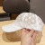 Sun Hat Summer Korean Version Internet Celebrity Ins Chrysanthemum Lace Breathable Baseball Cap Small Fresh Hat Female Peaked Cap