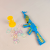 12 into Plastic Rubber Band Gun School Surrounding Stalls Canteen Hot Sale Children Toy Gun Students 6 Continuous Hair Toys