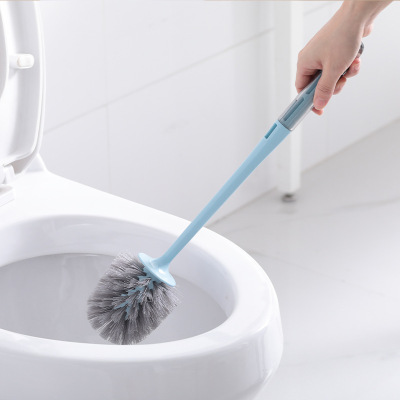 Household Toilet Brush Set Creative Toilet Toilet Brush Long Handle No Dead Angle Cleaning Tools Wall-Mounted