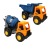 Free Shipping Large Excavator Inertia Engineering Vehicle Plus-Sized Bulldozer Boy Children Digging Sand Forklift Beach Toys