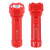 Led Rechargeable Power Torch Wedding Happy Event Red Flashlight Outdoor Flashlight High Power Flashlight